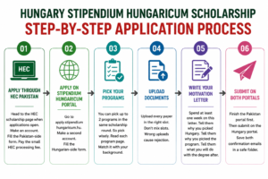 Hungary Stipendium Scholarship application steps