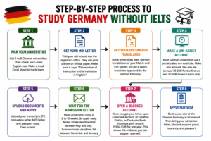 Step-by-step guide to study Germany