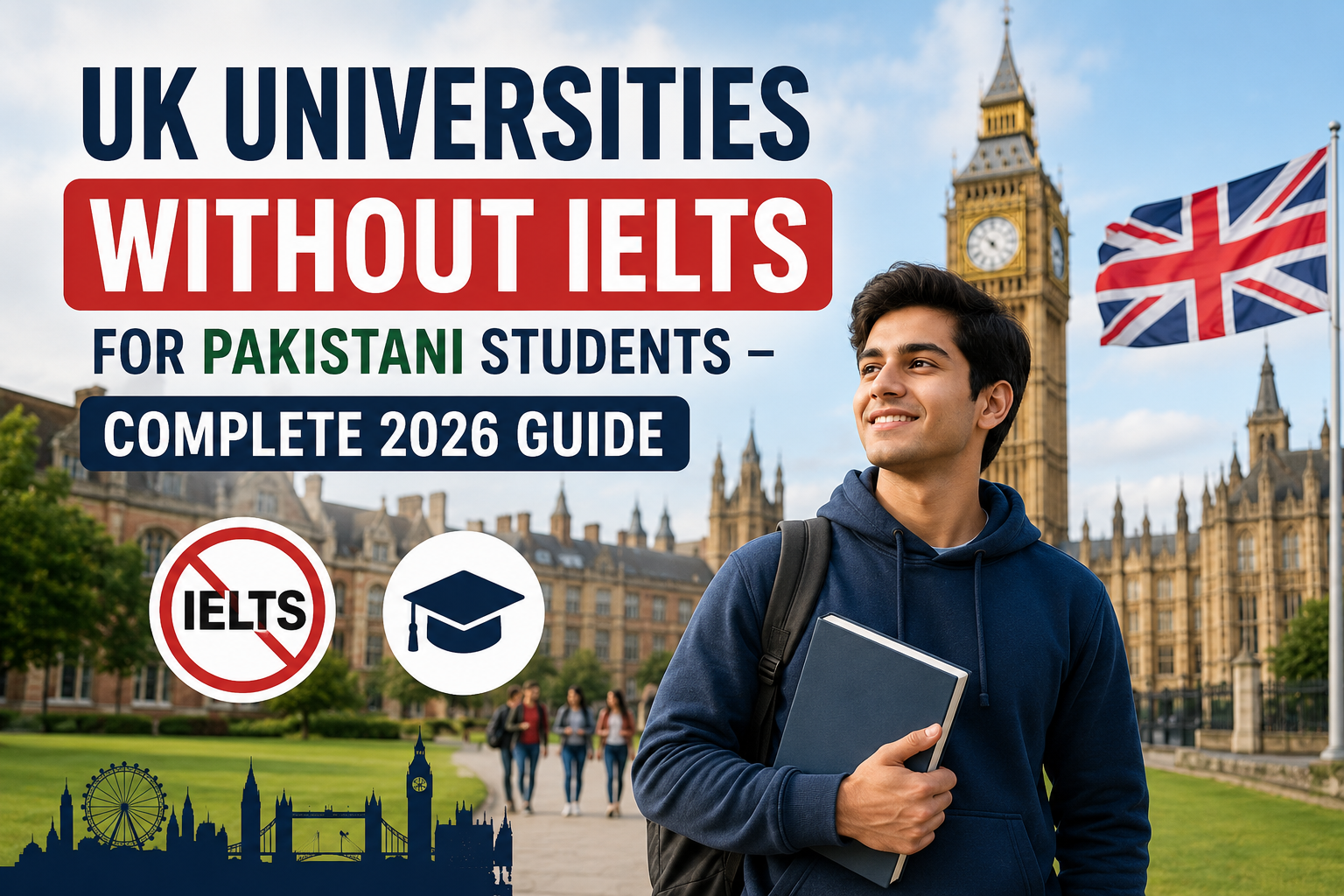 UK Universities Without IELTS for Pakistani Students